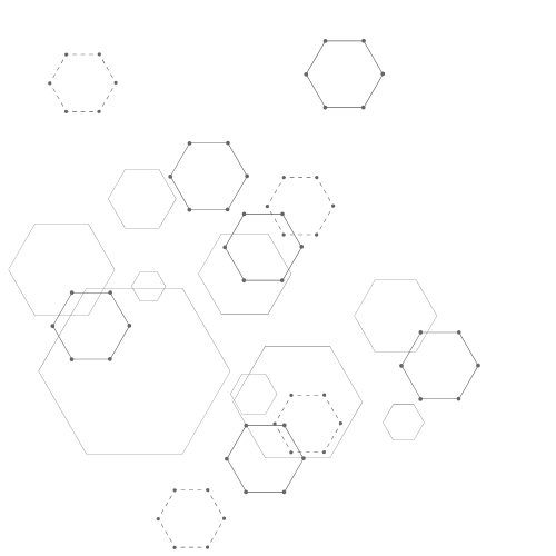Machine Shop Hexagon Scattered Transparent
