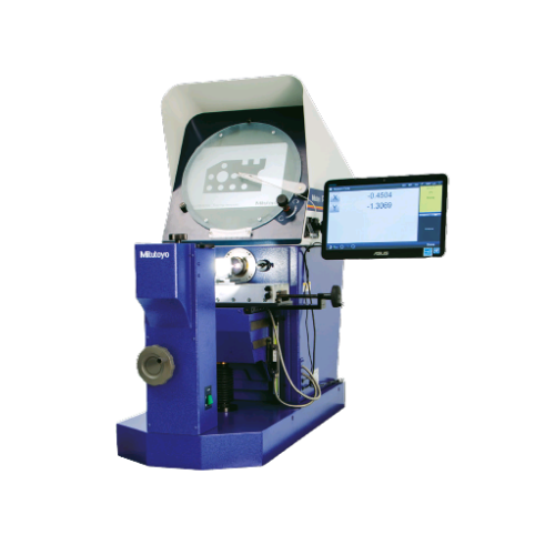 Mitutoyo New Optical Comperator with M2 2D Processor Package with PH-A14 Profile Projector