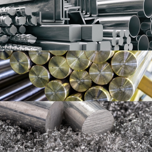 Stainless Steel Brass Aluminum